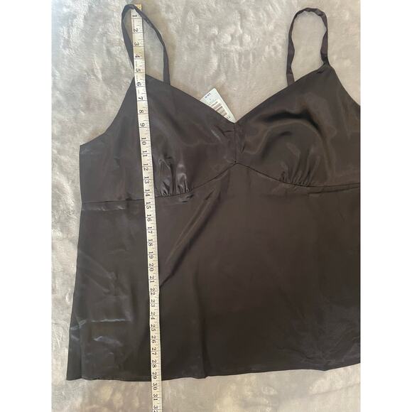 NWT Torrid Black Satin Babydoll Cami Tank Top 3 Plus Y2K Curvy Neutral  3X 20 22 - Picture 6 of 8